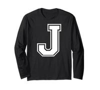 Letra Inicial J Alfabeto Manga Larga