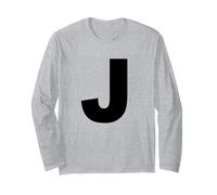 Letra J - Disfraz a Juego para Halloween y actuación dramática Manga Larga