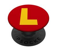 Letra L Ardilla Grupo A Juego Disfraz De Halloween Cosplay PopSockets PopGrip Adhesivo