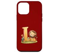 Letra L del alfabeto es para león Carcasa para iPhone 12 mini