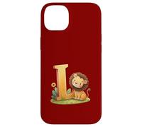 Letra L del alfabeto es para león Carcasa para iPhone 14 Plus