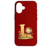 Letra L del alfabeto es para león Carcasa para iPhone 16