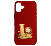 Letra L del alfabeto es para león Carcasa para iPhone 16 Plus