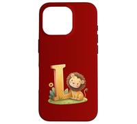 Letra L del alfabeto es para león Carcasa para iPhone 16 Pro