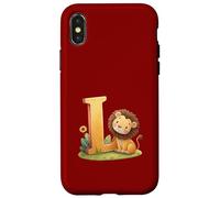 Letra L del alfabeto es para león Carcasa para iPhone X/XS
