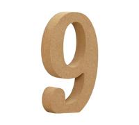 Letra O de madera de 8 pulgadas sin terminar, fuente beltoriana, recorte artesanal de 1 a 8 pulgadas de grosor Hnw707 (J, talla única)