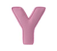 Letra | Peluche con forma de letra inicial - Decoración lavable a máquina para habitación de juegos cumpleaños sofá destete