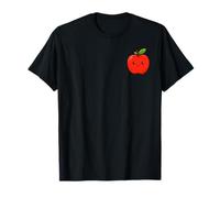 Letra pequeña de Happy Apple Camiseta