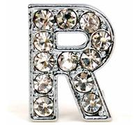 Letra R con Strass para deslizar de 14 mm. (Clase 1)