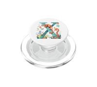 Letra X Alfabeto Animales de la Sel PopSockets PopGrip para MagSafe