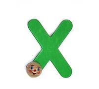 Letra X con el gumption 70 x OTRA VEZ la letra de madera de la puerta de la letra 50 x 20