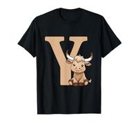 Letra Y con Yak Camiseta