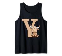 Letra Y con Yak Camiseta sin Mangas