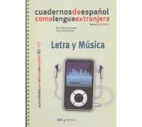 letra y musica: cuadernos de español como lengua extranjera volum en n
