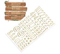 Letras adhesivas, calcomanías de números del alfabeto, calcomanías de letras autoadhesivas, para tarjetas de felicitación, contenedores, ventanas, puertas, coches, aulas, paredes, carteles de vidrio