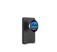 Letras coloridas del goteo del estilo del graffiti del horizonte de Hong Kong PopSockets PopWallet para MagSafe