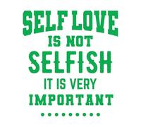 Letras con frases motivacionales de amor propio Pegatinas de pared 42x46.7cm Removible sin dejar pegamento Verde