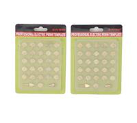 Letras Consejo ardiente Profesional Diy Diy Alphabeto Alfabeto Tallado para cuero de madera y calabazas Material de latón premium Kit de grabado universal