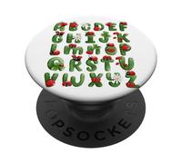 Letras de aprendizaje para niños y niñas, señora pájaro PopSockets PopGrip Adhesivo