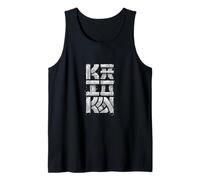 Letras de Bloque Kaioken Camiseta sin Mangas