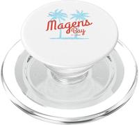 Letras de Coral Vintage de Magens Bay St. Thomas USVI PopSockets PopGrip para MagSafe