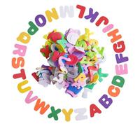 Letras de Goma Espuma - 130 Unidades Autoadhesivas, Pegatinas de Letras Grandes para Pegar