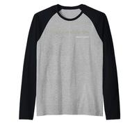 Letras de Hangul estéticas de Flores Minimalistas Coreanas Camiseta Manga Raglan