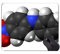 Letras de la Ciencia con los Cojines de ratón de los Elementos del Capital modificados para requisitos particulares, cojín de ratón de la Oficina de Nitrodiphenylamine