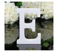 Letras de Madera Alfabeto de letras madera blancas 8CM for decoración fiesta boda