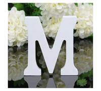 Letras de Madera Alfabeto de letras madera blancas 8CM for decoración fiesta boda