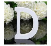 Letras de Madera Alfabeto de letras madera blancas 8CM for decoración fiesta boda
