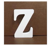 Letras de Madera Alfabeto de letras madera blancas 8CM for decoración fiesta boda