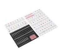 Letras de Teclado de Piano, Pegatinas Autoadhesivas Extraíbles para Teclado de Piano de 88/61/54/49 Teclas para Principiantes y Niños que Aprenden