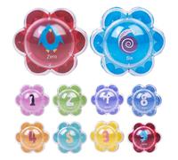 Letras dígitos Baño - ABS 6x4.5x6cm 10 dígitos | Juguete flotante | Set Educativo Agua - Aprendizaje Cálculo Niño Diversión Baño Ducha