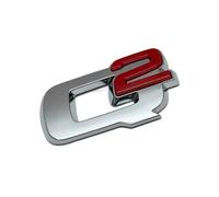 Letras Emblema Adhesivos para Alfa Romeo Spider 2010 2009 2008 2007 2006,Insignia Letras Logo Maletero Trasero Repuesto Logo Guardabarros ABS Decoración Stying Accesorios Coche,Silver-Q2