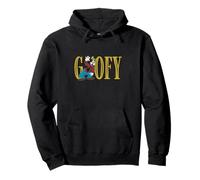 Letras Goofy clásicas de Mickey y sus amigos de Disney Sudadera con Capucha