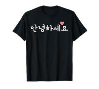 Letras hangul coreanas Idioma coreano Cultura coreana Camiseta