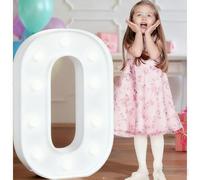 Letras Iluminadas De 1,2 M For Bodas, Grandes, For Decoración De Fiestas, Marquesinas, Cumpleaños, Graduaciones, Baby Showers, Arco De Mosaico, Cartón Espuma Precortado(O,120cm)