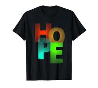 Letras Inspiradoras de Esperanza, Elegante diseño Minimalista, Jesús Camiseta gráfica económica, Hombre, Negro, XL