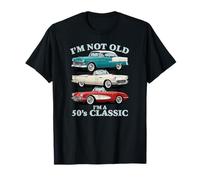 Letras Ligeras Divertidas de I'm Not Old I'm A 50's Classic Cars Camiseta