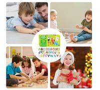 Letras Magnéticas | Juguete Educativo de Ortografía y Reconocimiento de Letras,Alfabeto Magnético De Animales para El Aula - para Niños Y Niñas, Pizarra Blanca, Preescolar, Casa, Viaje Y Regalo