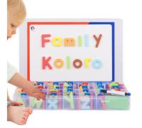 Letras Magnéticas para Niños - Educación Infantil | Letras Mayúsculas Y Minúsculas para Practicar La Ortografía, Actividades De Aprendizaje Interactivo para Preescolar, En Casa, Fuera Y Jardín De