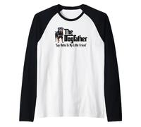 Letras Negras The Rottweiler Dogfather Camiseta Manga Raglan