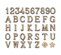 Letras y números de bronce para lápidas o números de casa, altura 3 cm. Romano Bronce brillante (número 1)