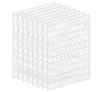 Letras y números para planchar de 1 pulgada, letras de vinilo para planchar con letras de transferencia de calor de la A a la Z, números del 0 al 9, calcomanías del alfabeto de poliuretano para ropa,