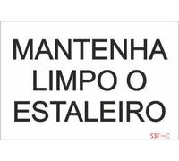 Letrero Astillero - PVC Opaco 400x300mm