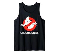 Letrero clásico con el Logotipo de Los Cazafantasmas de 1984 para fanáticos del Cine Retro de los 80 Camiseta sin Mangas