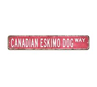 Letrero de aluminio con texto en inglés "You Me and The Dogs" con texto en inglés "You Me and The Dogs" - Letrero de aluminio personalizado resistente al viento para Lane Avenue Street Way Man Cave