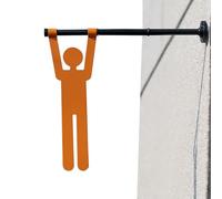 Letrero de baño moderno, pantalla de baño, marcador de puerta de oficina, panel de PVC, detalle gráfico mínimo, cartel de baño con configuración de montaje, uso en instalaciones de negocios para áreas