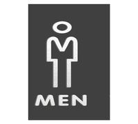 Letrero de baño Señales De Baño For Hombres Y Mujeres, Señalización Wc, Centro Comercial, Edificios Oficinas, Placas Puerta, Placa Indicadora Recordatorio, Señal Orientación para Hotel Restaurante(M)